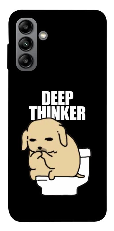 Чохол itsPrint Deep thinker для Samsung Galaxy A04s, меми, купити оптом з доставкою