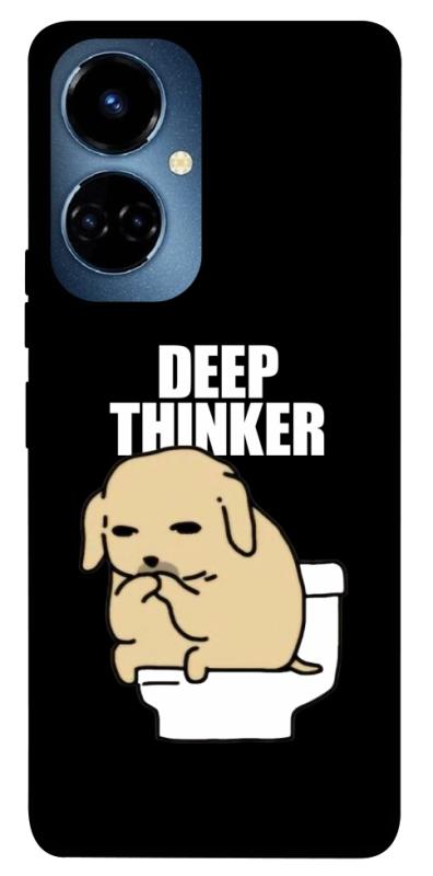 Чохол itsPrint Deep thinker для TECNO Camon 19 (CI6n) / 19 Pro (CI8n), меми, купити оптом з доставкою