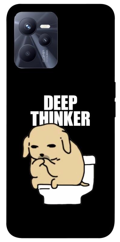 Чохол itsPrint Deep thinker для Realme C35, меми, купити оптом з доставкою