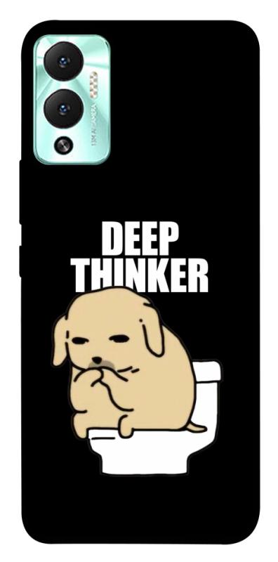 Чохол itsPrint Deep thinker для Infinix Hot 12 Play, меми, купити оптом з доставкою