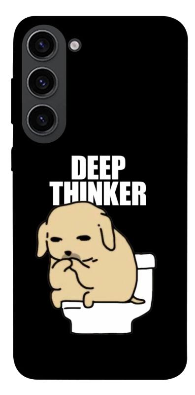 Чохол itsPrint Deep thinker для Samsung Galaxy S23, меми, купити оптом з доставкою