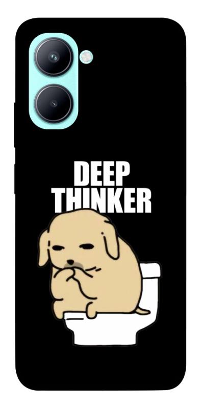 Чохол itsPrint Deep thinker для Realme C33, меми, купити оптом з доставкою