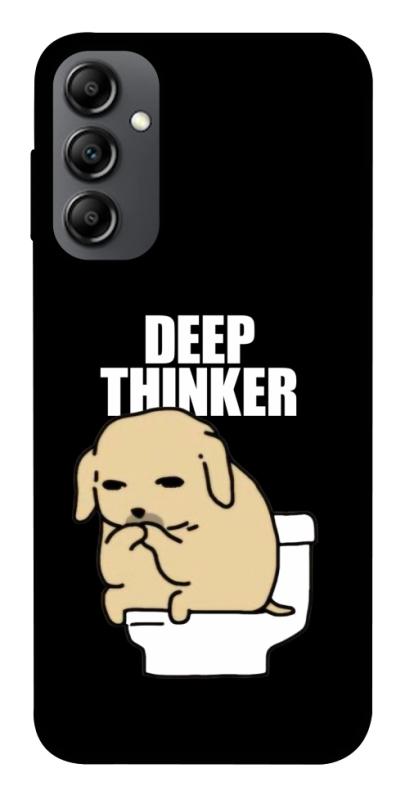 Чохол itsPrint Deep thinker для Samsung Galaxy A14 4G/5G, меми, купити оптом з доставкою