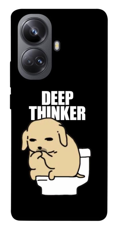 Чохол itsPrint Deep thinker для Realme 10 Pro+, меми, купити оптом з доставкою
