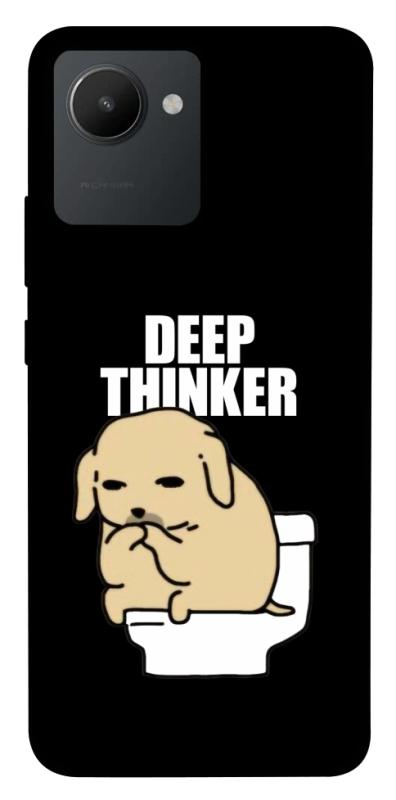 Чохол itsPrint Deep thinker для Realme C30s, меми, купити оптом з доставкою