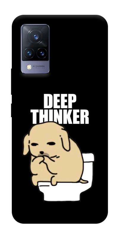 Чохол itsPrint Deep thinker для Vivo V21, меми, купити оптом з доставкою