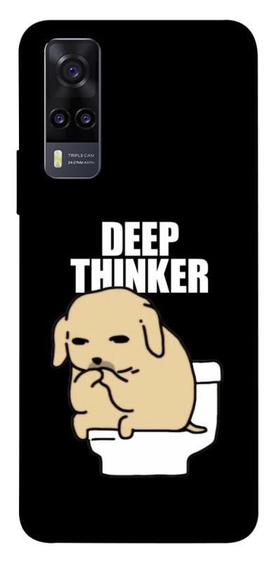 Чохол itsPrint Deep thinker для Vivo Y31, меми, купити оптом з доставкою