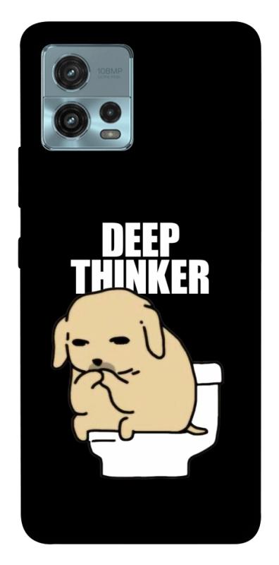 Чохол itsPrint Deep thinker для Motorola Moto G72, меми, купити оптом з доставкою