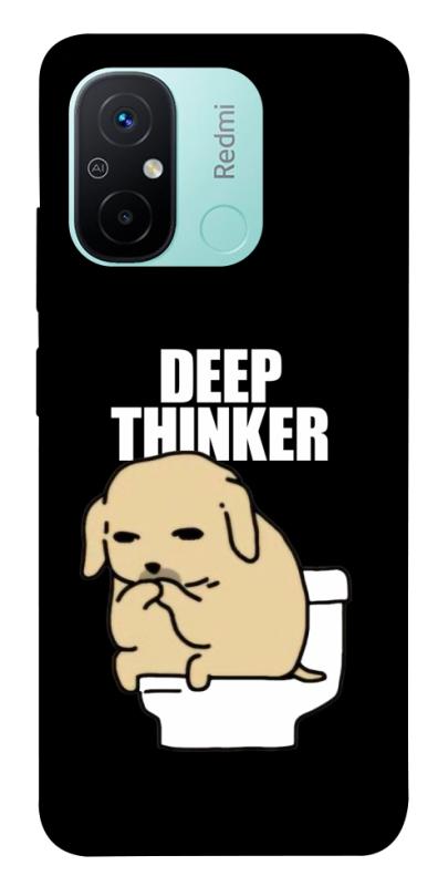 Чохол itsPrint Deep thinker для Xiaomi Redmi 12C, меми, купити оптом з доставкою