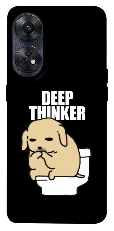 Чохол itsPrint Deep thinker для Oppo Reno 8 T 4G, меми, купити оптом з доставкою