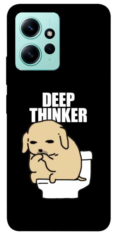 Чохол itsPrint Deep thinker для Xiaomi Redmi Note 12 4G, меми, купити оптом з доставкою