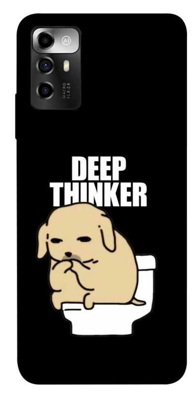 Чохол itsPrint Deep thinker для ZTE Blade A72, меми, купити оптом з доставкою