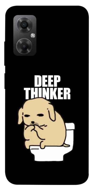 Чохол itsPrint Deep thinker для Xiaomi Redmi Note 11R, меми, купити оптом з доставкою