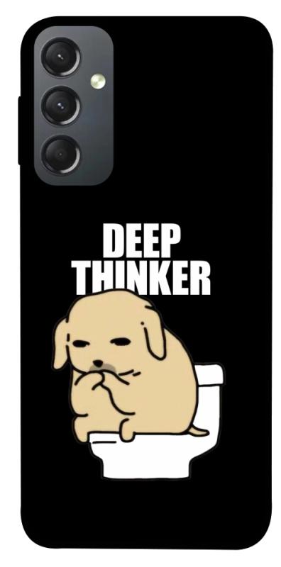 Чохол itsPrint Deep thinker для Samsung Galaxy A24 4G, меми, купити оптом з доставкою