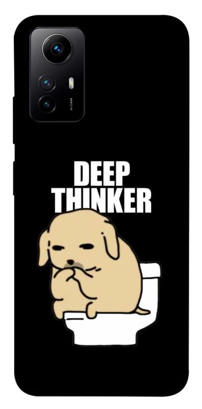 Чохол itsPrint Deep thinker для Xiaomi Redmi Note 12S, меми, купити оптом з доставкою