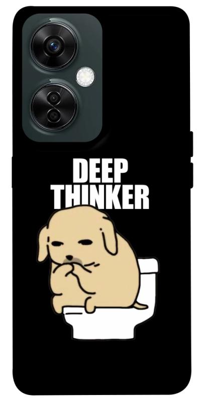 Чохол itsPrint Deep thinker для OnePlus Nord CE 3 Lite, меми, купити оптом з доставкою