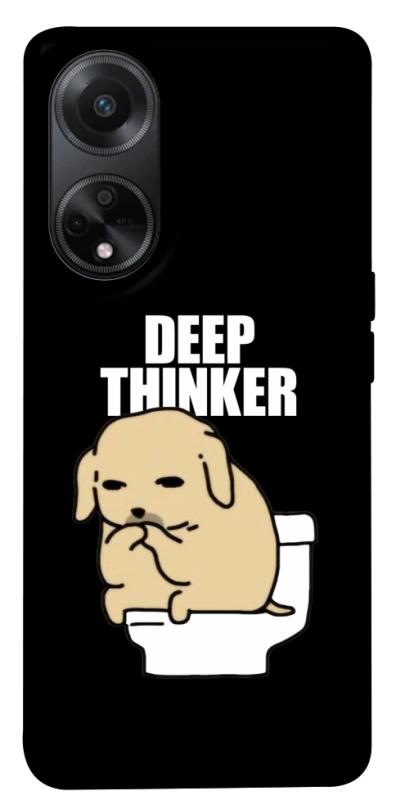 Чохол itsPrint Deep thinker для Oppo A98, меми, купити оптом з доставкою