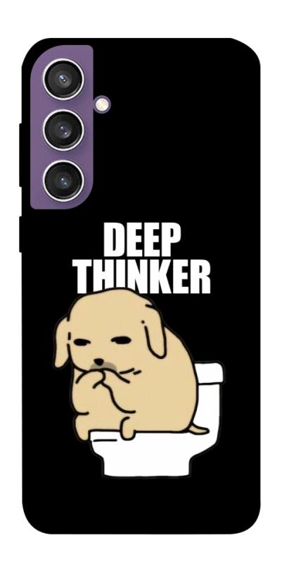 Чохол itsPrint Deep thinker для Samsung Galaxy S23 FE, меми, купити оптом з доставкою