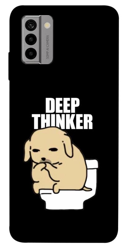 Чохол itsPrint Deep thinker для Nokia G22, меми, купити оптом з доставкою