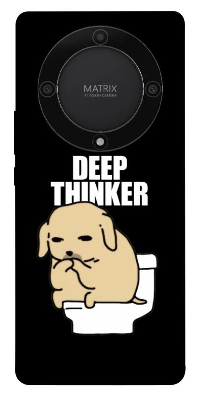 Чохол itsPrint Deep thinker для Huawei Magic5 Lite, меми, купити оптом з доставкою
