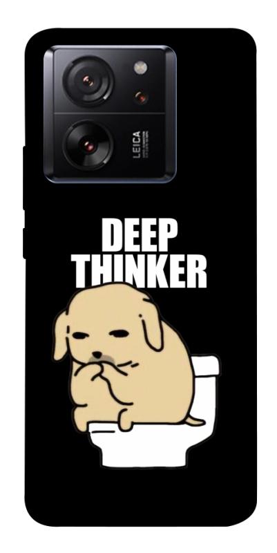 Чохол itsPrint Deep thinker для Xiaomi 13T, меми, купити оптом з доставкою