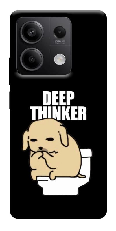 Чохол itsPrint Deep thinker для Xiaomi Redmi Note 13 5G, меми, купити оптом з доставкою