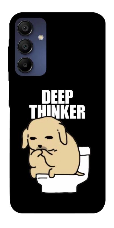 Чохол itsPrint Deep thinker для Samsung Galaxy A15 4G/5G, меми, купити оптом з доставкою