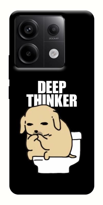 Чохол itsPrint Deep thinker для Xiaomi Redmi Note 13 Pro 4G, меми, купити оптом з доставкою