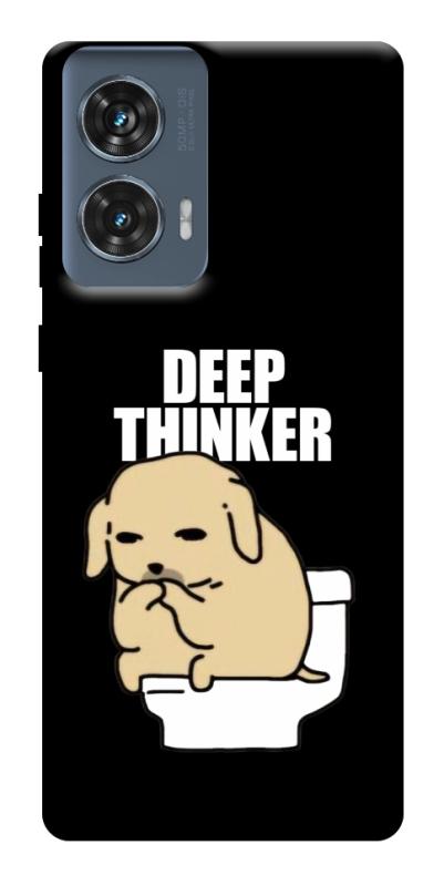Чохол itsPrint Deep thinker для Motorola Edge 50 Fusion, меми, купити оптом з доставкою
