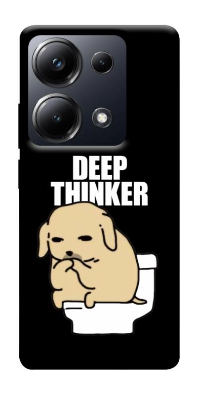 Чохол itsPrint Deep thinker для Xiaomi Redmi 13 4G / Poco M6 4G, меми, купити оптом з доставкою