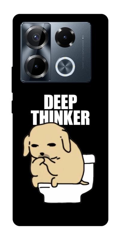 Чохол itsPrint Deep thinker для Infinix Note 40 Pro 4G, меми, купити оптом з доставкою