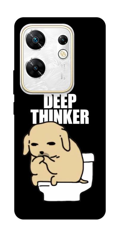 Чохол itsPrint Deep thinker для Infinix Zero 30 4G, меми, купити оптом з доставкою