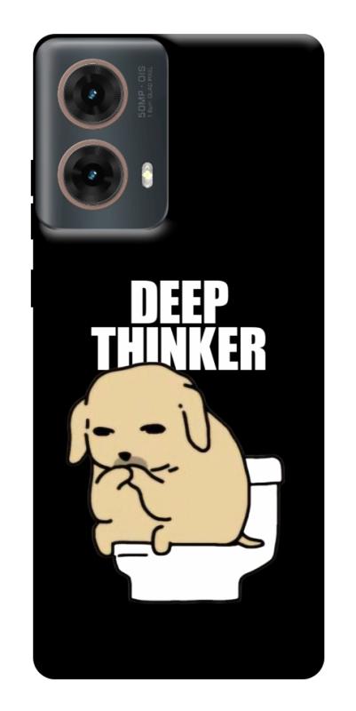 Чохол itsPrint Deep thinker для Motorola Moto G85, меми, купити оптом з доставкою