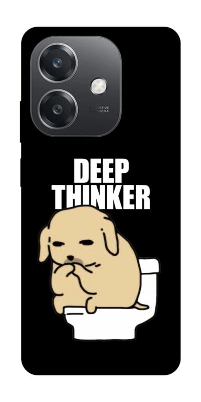Чохол itsPrint Deep thinker для Oppo A3 4G, меми, купити оптом з доставкою