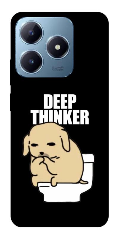 Чохол itsPrint Deep thinker для Realme C63 4G, меми, купити оптом з доставкою