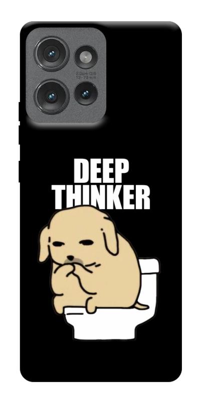 Чохол itsPrint Deep thinker для Motorola Edge 50, меми, купити оптом з доставкою