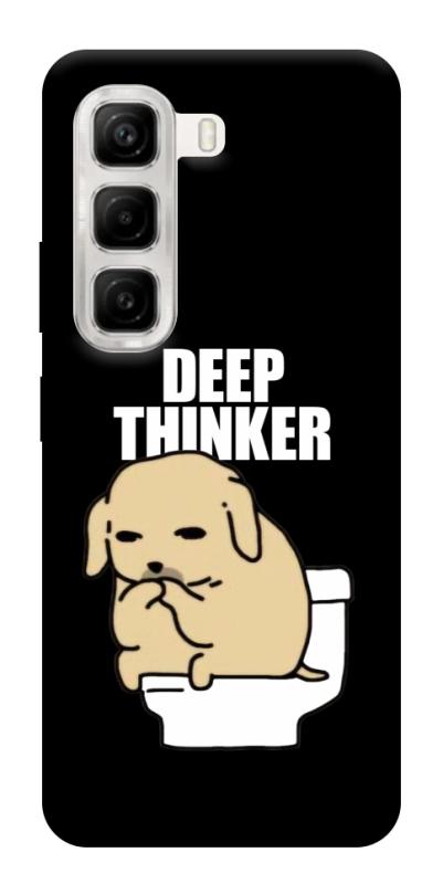 Чохол itsPrint Deep thinker для Infinix Hot 50 4G, меми, купити оптом з доставкою
