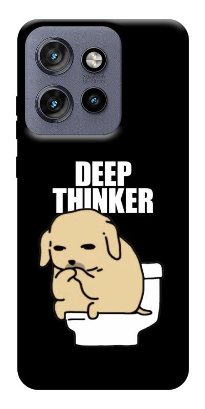 Чохол itsPrint Deep thinker для Motorola Edge 50 Neo, меми, купити оптом з доставкою