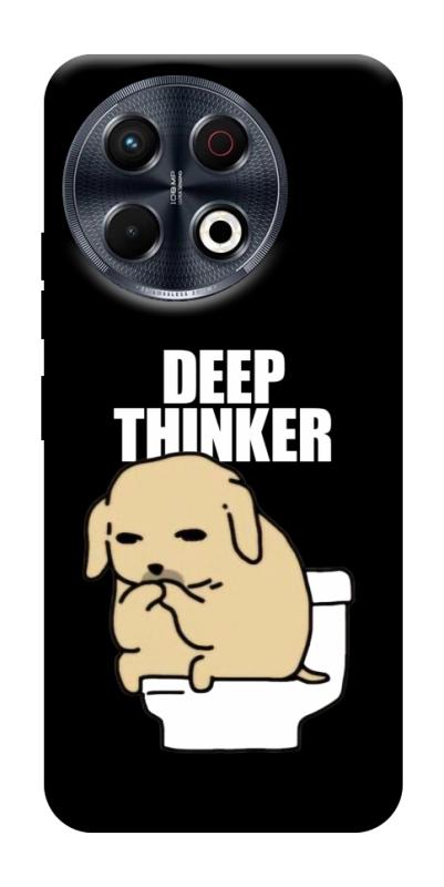 Чохол itsPrint Deep thinker для TECNO Spark 30 Pro (KL7), меми, купити оптом з доставкою