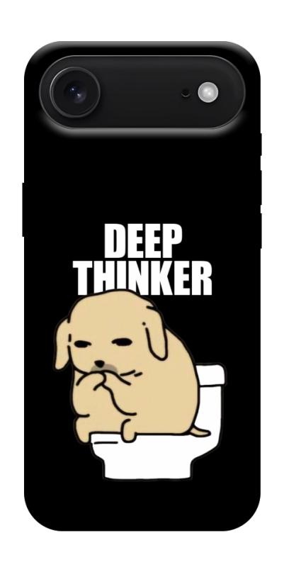 Чохол itsPrint Deep thinker для Apple iPhone 17 Air (6.5"), меми, купити оптом з доставкою