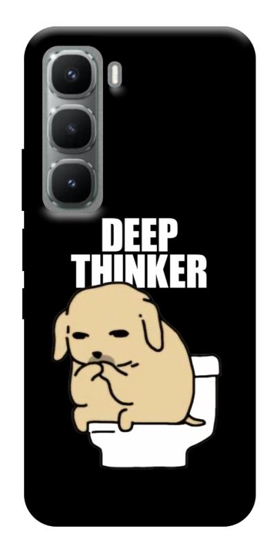 Чохол itsPrint Deep thinker для Infinix Hot 60i, меми, купити оптом з доставкою