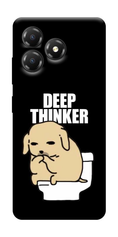 Чохол itsPrint Deep thinker для ZTE Blade A36, меми, купити оптом з доставкою