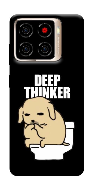 Чохол itsPrint Deep thinker для ZTE Blade A56, меми, купити оптом з доставкою