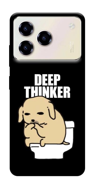 Чохол itsPrint Deep thinker для ZTE Blade A76, меми, купити оптом з доставкою