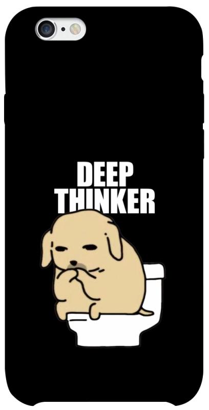 Чохол itsPrint Deep thinker для Apple iPhone 6/6s (4.7"), меми, купити оптом з доставкою
