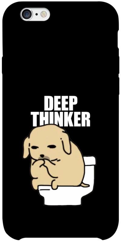 Чохол itsPrint Deep thinker для Apple iPhone 6/6s plus (5.5"), меми, купити оптом з доставкою
