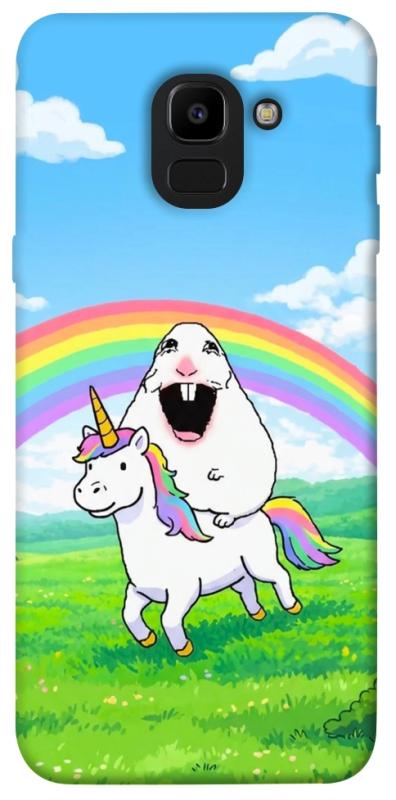 Чохол itsPrint Hampter для Samsung J600F Galaxy J6 (2018), меми, купити оптом з доставкою