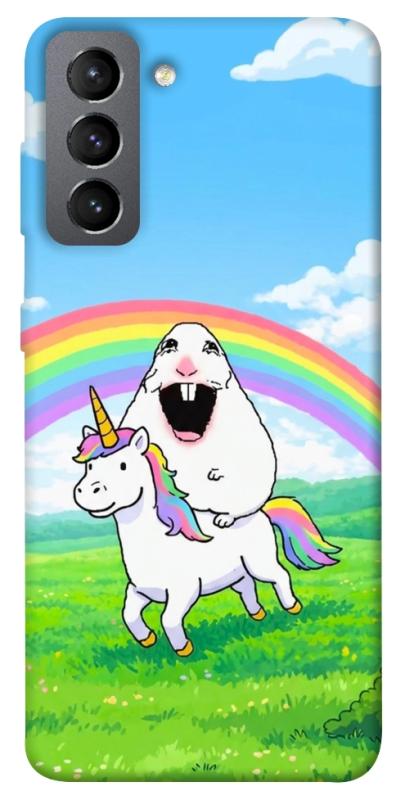 Чохол itsPrint Hampter для Samsung Galaxy S21 FE, меми, купити оптом з доставкою