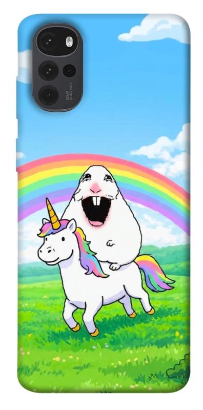 Чохол itsPrint Hampter для Motorola Moto G22, меми, купити оптом з доставкою