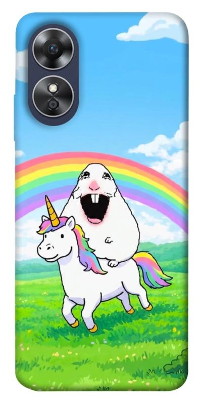 Чохол itsPrint Hampter для Oppo A17, меми, купити оптом з доставкою